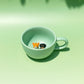 Colorful 3D Pet Mug – Custom Dog or Cat Inside | 6 Dopamine Colors | 1 or 2 Pets | 350ml Ceramic Cup
