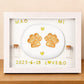 Pet Paw Print Keepsake Frame | Capture Their Love Forever