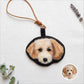 Custom Needle Felted Pet Portrait Keychain