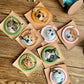 Handmade Leather Pet Portrait Keychain – Custom Dog or Cat Face Charm – A Meaningful Memorial Gift for Pet Lovers