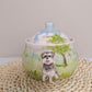 🌊 Custom Pet Photo Urn – Handcrafted Ceramic Memorial (12oz)