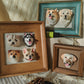 Customized Plaster Pet Sculpture with Magnet – Personalized Cat or Dog Keepsake for Car, Fridge, Frame