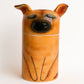 Custom Pet Urn for Dog Ashes - Personalized Ceramic Memorial Keepsake with Engraved Name & Photo, Handmade Pet Cremation Urn for Small Medium Large Dogs