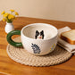 Custom Pet Inside Mug with 3D Pet – Green Handle Ceramic Coffee Mug