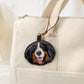 Custom Needle Felted Pet Portrait Keychain